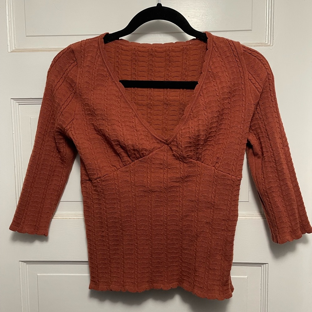 Knit top size small
